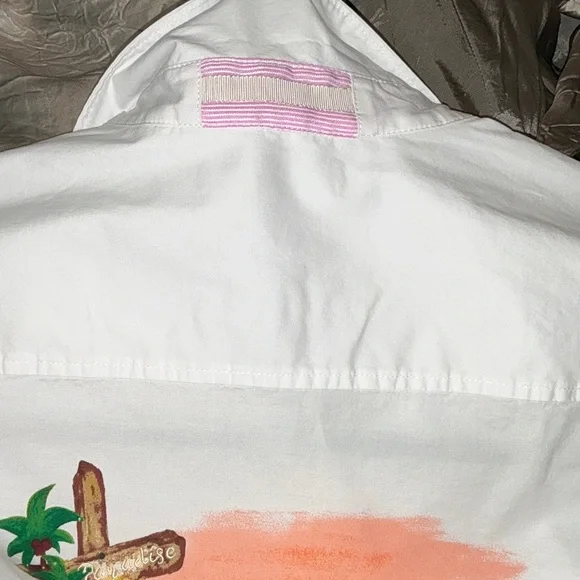 Tommy Bahama Ocean Adventure Long Sleeve Button-Up Shirt - Picture 6 of 9